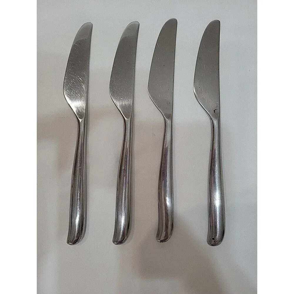 Lauffer Design 2 / Design II 18/8 Stainless Steel 61pc. Flatware Set MCM Estate